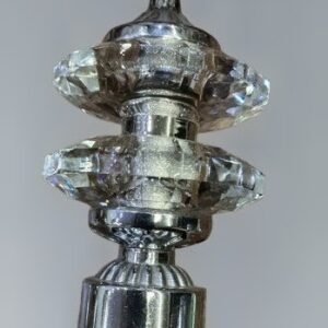 Crystal Curtain Rod Finial